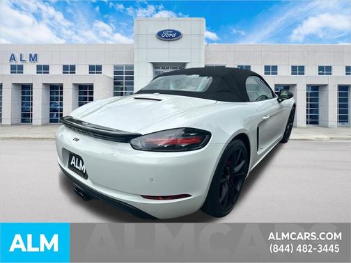 Black 2017 Porsche 718 Boxster S