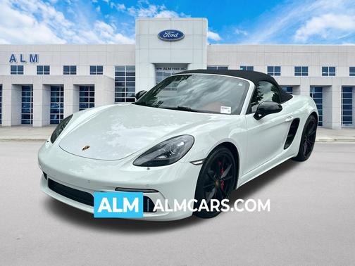 Black 2017 Porsche 718 Boxster S