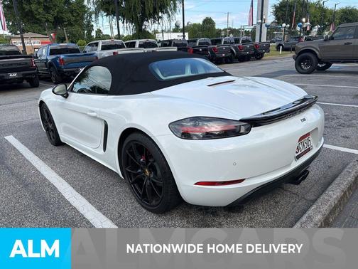 Black 2017 Porsche 718 Boxster S