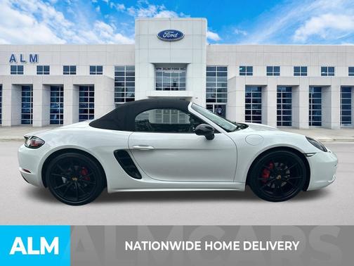 Black 2017 Porsche 718 Boxster S