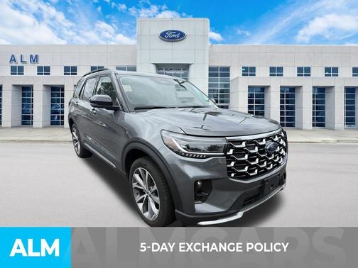 CARBONIZED GRAY METALLIC 2025 Ford Explorer Platinum