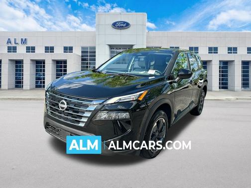 Super Black 2025 Nissan Rogue SV
