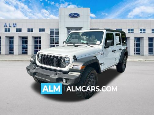 Bright White Clearcoat 2025 Jeep Wrangler Sport S