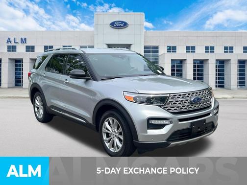 ICONIC SILVER METALLIC 2020 Ford Explorer Limited