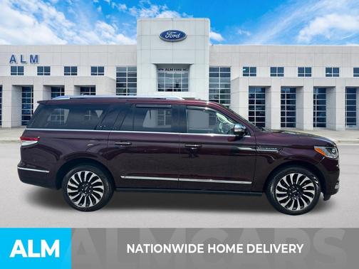 DIAMOND RED MET TC 2024 Lincoln Navigator Black Label