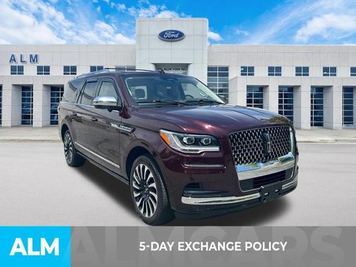DIAMOND RED MET TC 2024 Lincoln Navigator Black Label
