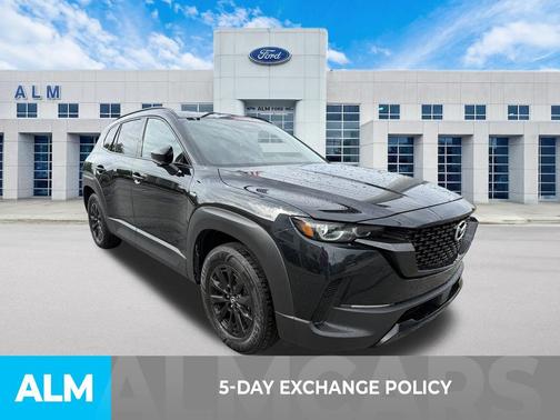 Jet Black Mica 2025 Mazda CX-50 Hybrid Premium Package