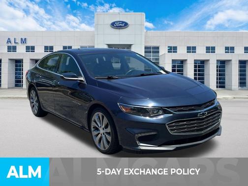Blue Velvet Metallic 2017 Chevrolet Malibu Premier