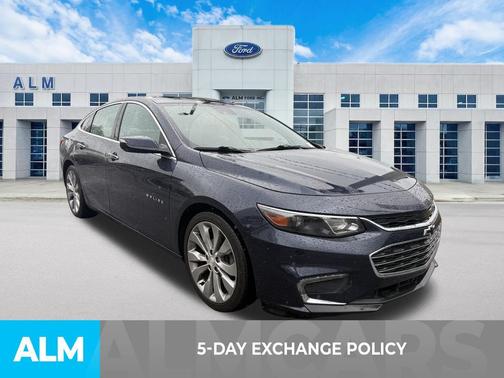 Blue Velvet Metallic 2017 Chevrolet Malibu Premier