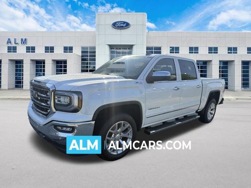 White Frost Tricoat 2018 GMC Sierra 1500 SLT