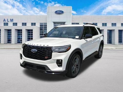 STAR WHITE MET TRI-COAT 2026 Ford Explorer ST