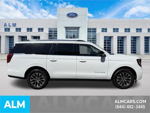 OXFORD WHITE 2025 Ford Expedition Max Platinum