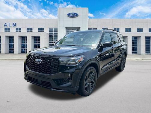 AGATE BLACK METALLIC 2026 Ford Explorer ST-Line