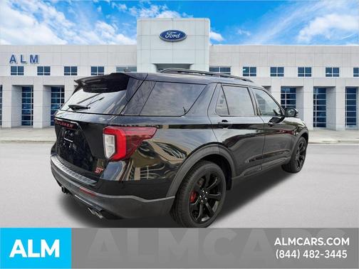 AGATE BLACK METALLIC 2020 Ford Explorer ST