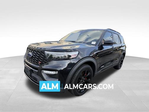 AGATE BLACK METALLIC 2020 Ford Explorer ST