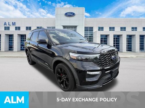 AGATE BLACK METALLIC 2020 Ford Explorer ST