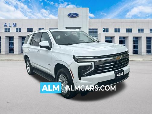Summit White 2025 Chevrolet Tahoe LT