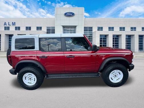 Ruby Red Metallic Tinted Clearcoat 2026 Ford Bronco Heritage Edition
