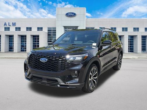 AGATE BLACK METALLIC 2026 Ford Explorer ST-Line