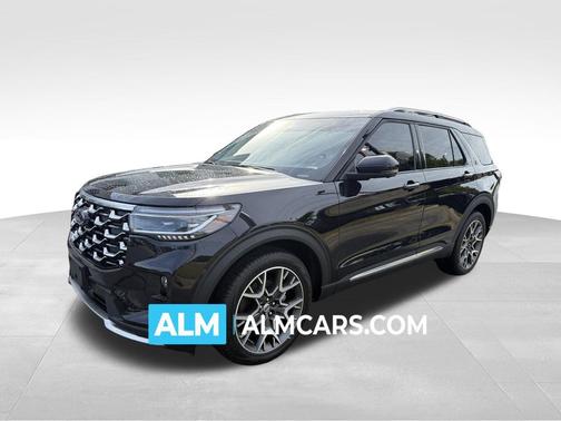 AGATE BLACK METALLIC 2025 Ford Explorer Platinum