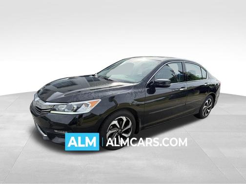 Crystal Black Pearl 2017 Honda Accord EX-L w/Navigation & Honda Sensing