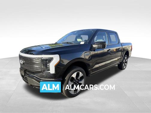 AGATE BLACK METALLIC 2024 Ford F-150 Lightning Platinum