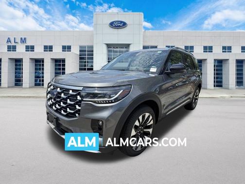 CARBONIZED GRAY METALLIC 2026 Ford Explorer Platinum