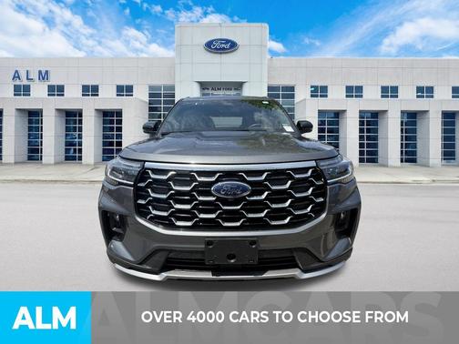 CARBONIZED GRAY METALLIC 2026 Ford Explorer Platinum