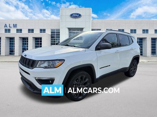 White Clearcoat 2021 Jeep Compass 80th Special Edition