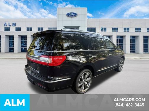 Agate Black 2019 Lincoln Navigator Black Label