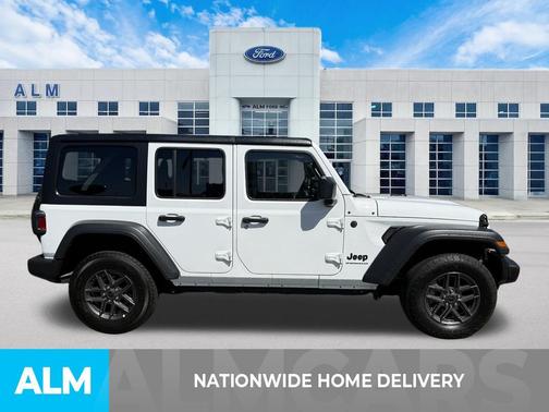 Bright White Clearcoat 2025 Jeep Wrangler Sport S