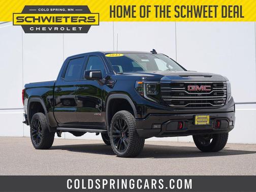 Onyx Black 2023 GMC Sierra 1500 AT4