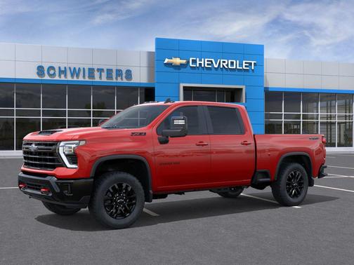 Red Hot 2026 Chevrolet Silverado 3500 LT