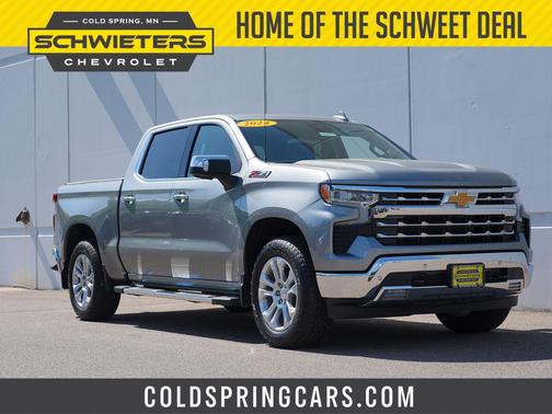 Sterling Gray Metallic 2024 Chevrolet Silverado 1500 LTZ