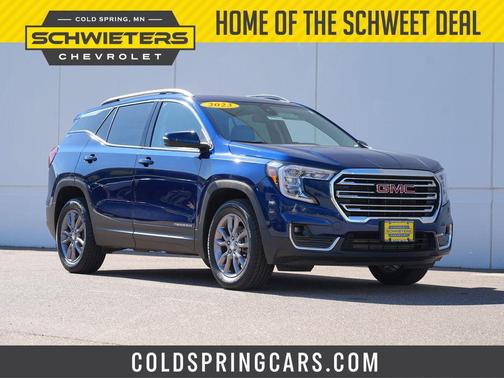 Marine Metallic 2023 GMC Terrain SLT