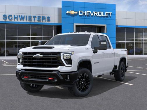 Summit White 2026 Chevrolet Silverado 3500 LTZ