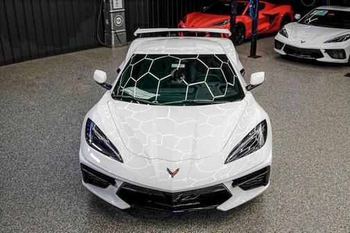Arctic White 2026 Chevrolet Corvette Stingray w/1LT