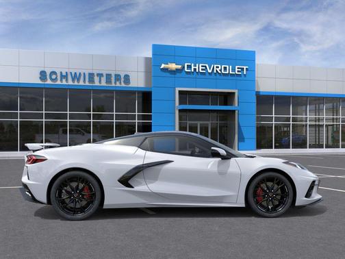 Arctic White 2026 Chevrolet Corvette Stingray w/2LT