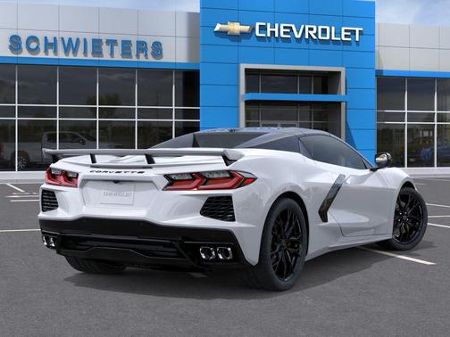 Arctic White 2026 Chevrolet Corvette Stingray w/2LT