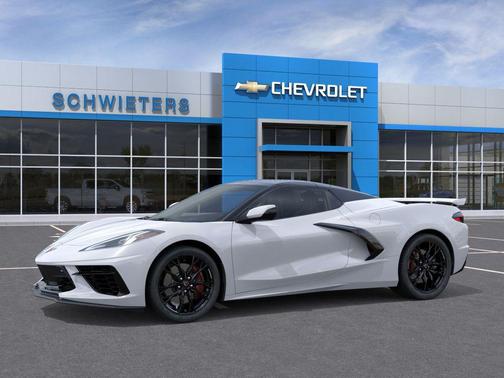 Arctic White 2026 Chevrolet Corvette Stingray w/2LT
