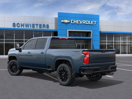 Lakeshore Blue Metallic 2026 Chevrolet Silverado 3500 LT