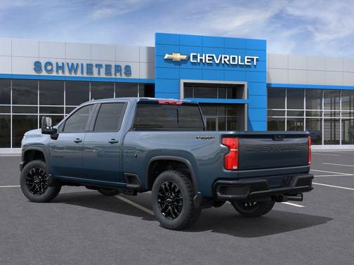 Lakeshore Blue Metallic 2026 Chevrolet Silverado 3500 LTZ