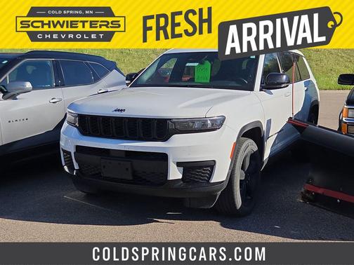 Bright White Clearcoat 2021 Jeep Grand Cherokee L Altitude