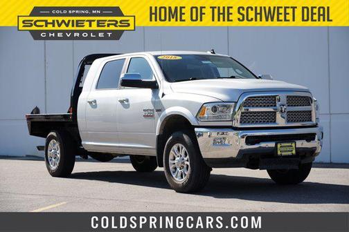 2018 RAM 3500 Laramie Mega Cab 4x4 6'4' Box