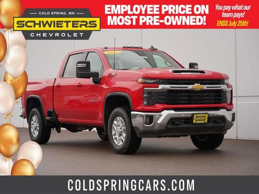 Red Hot 2025 Chevrolet Silverado 3500 LT