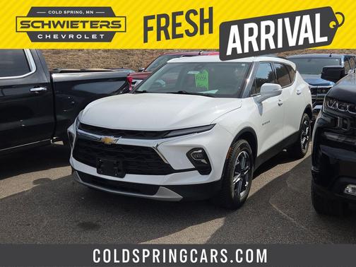 Summit White 2023 Chevrolet Blazer 3LT