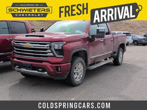 Radiant Red Tintcoat 2025 Chevrolet Silverado 3500 High Country