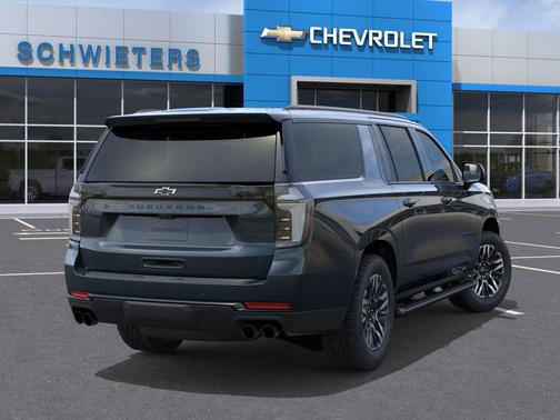 Cypress Gray 2026 Chevrolet Suburban Z71, 4WD