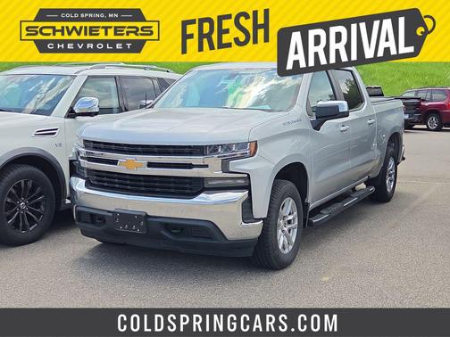 Silver Ice Metallic 2020 Chevrolet Silverado 1500 LT