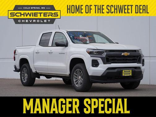 Summit White 2026 Chevrolet Colorado LT